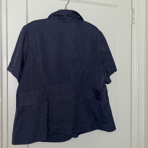 NWT Lane Bryant gray blazer size: 22W/ 24W - Picture 5 of 7